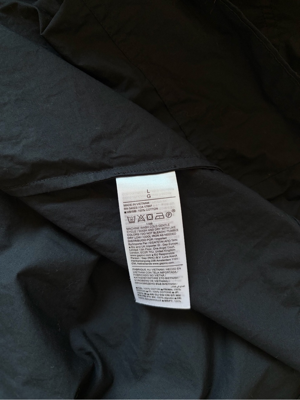 Banana Republic Cotton Poplin Ruched Drop-Waist Maxi Dress - Picture 5 of 5